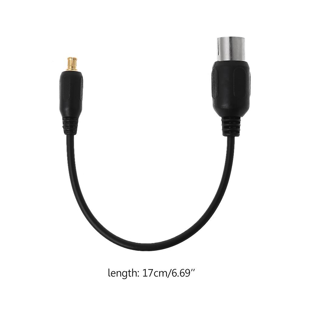 Câble Adaptateur IEC Femelle Vers MCX Mâle - Longueur 13 Cm, Pour Tuner TV USB DVB-T, Connexion Antenne