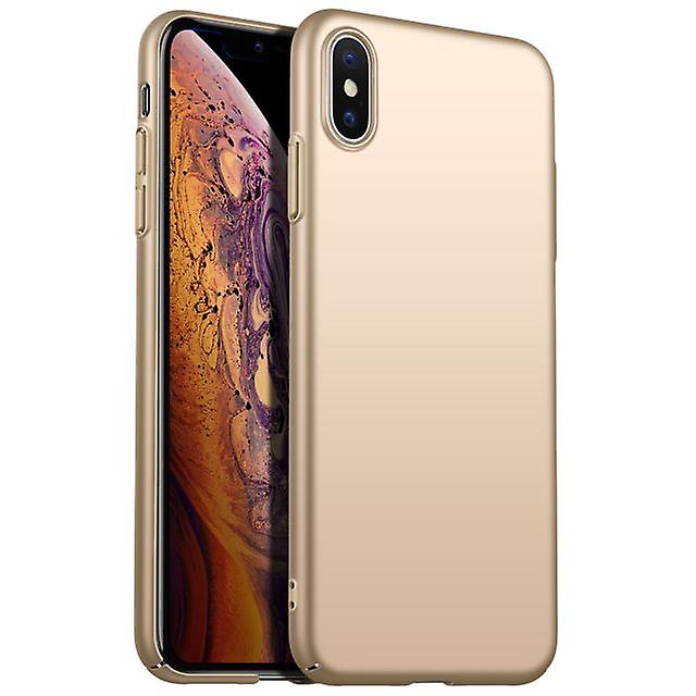 Apple iPhone XS Max Shockproof Hard Case Cover - Gold
