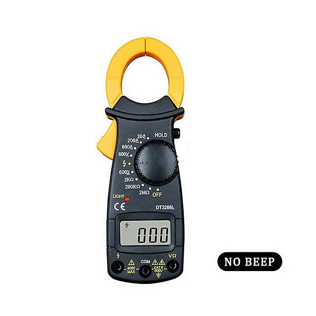 1Pcs Dt3266 Clamp Meter Digital Voltage Resistance Tester Clamp Meter Ac/dc Precision Measurement Tester Multimeter