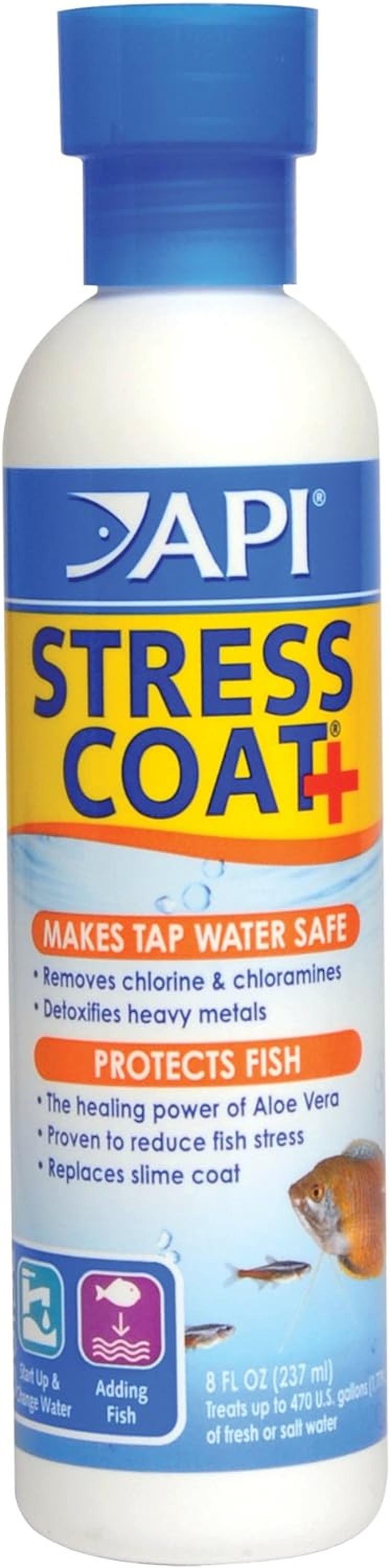 API Stress Coat 水族箱处理水疗法 237 毫升