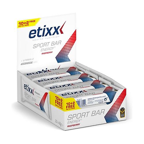 Energy Sport Bar raspberry 12 bars of 40g (Raspberry)