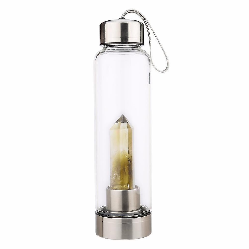 Hexagonal Crystal Flask | Brown