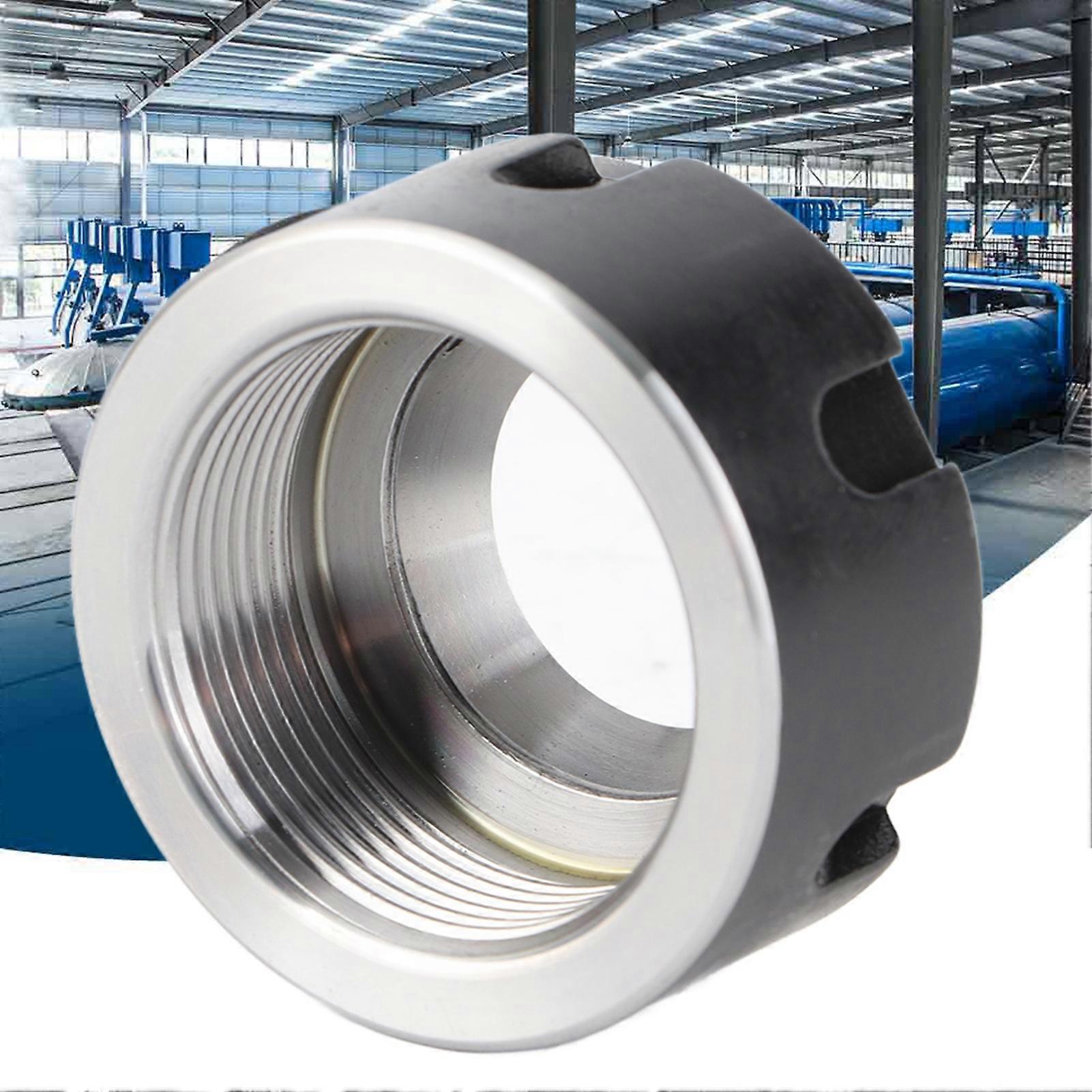 ER25UM M32x1.5 Black Dynamic Balancing Collet Nut 42mm Height