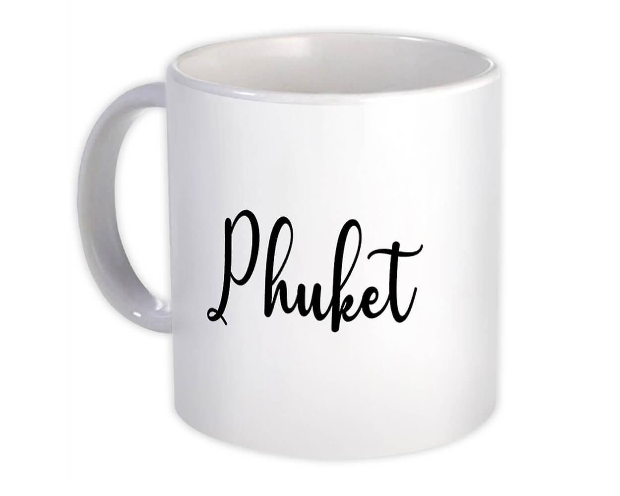 Gift Mug: Phuket Cursive