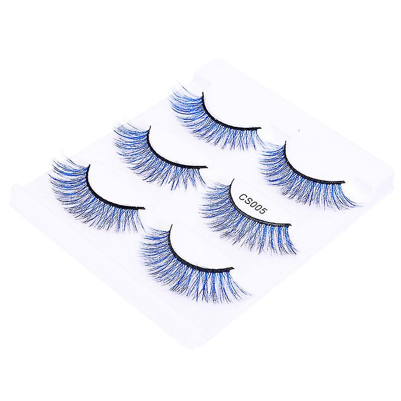 3pair Faux Mink Eyelashes