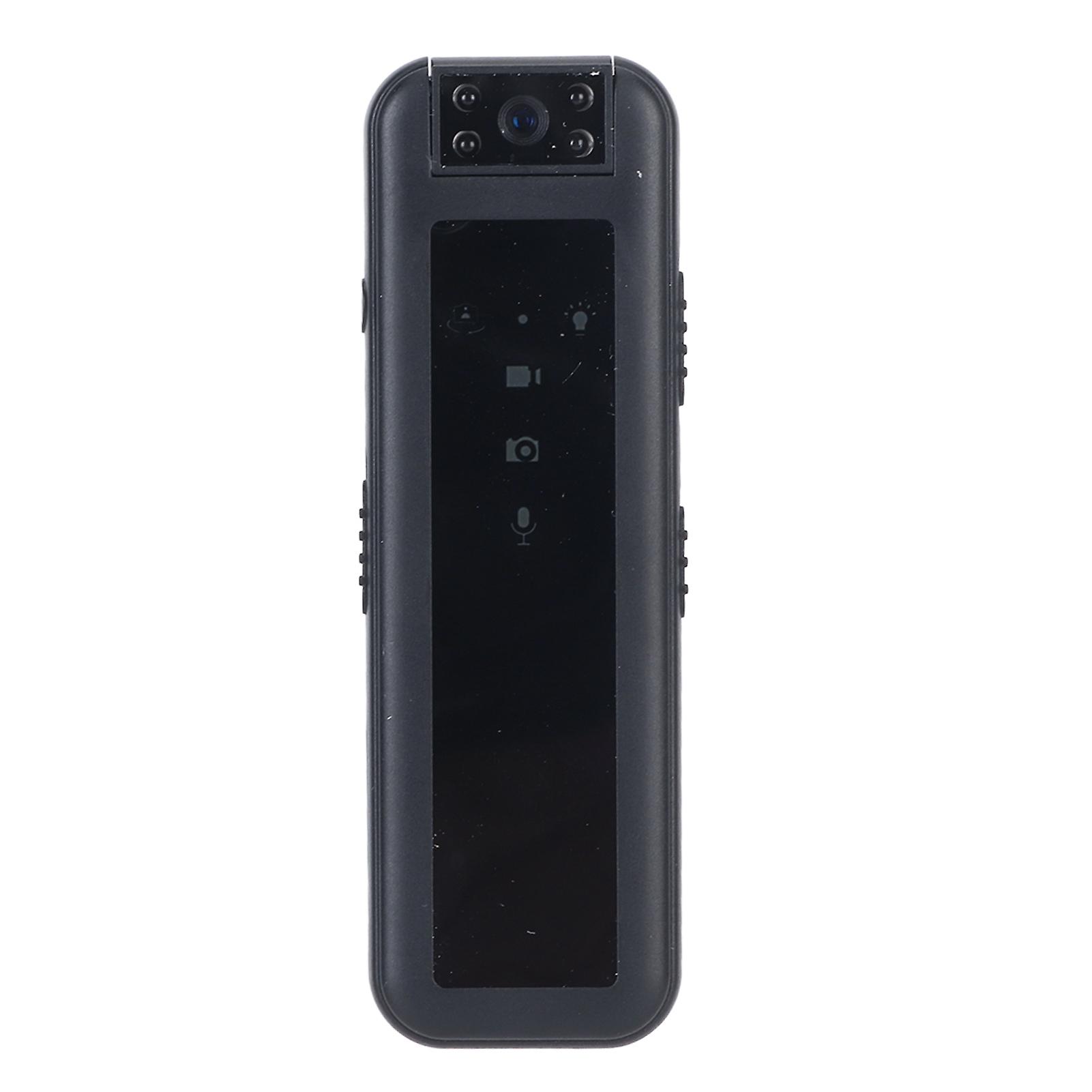 Mini Video Recorder Portable HD Rotatable Lens 700mAh Digital Voice Recorder for Lecture Meetings