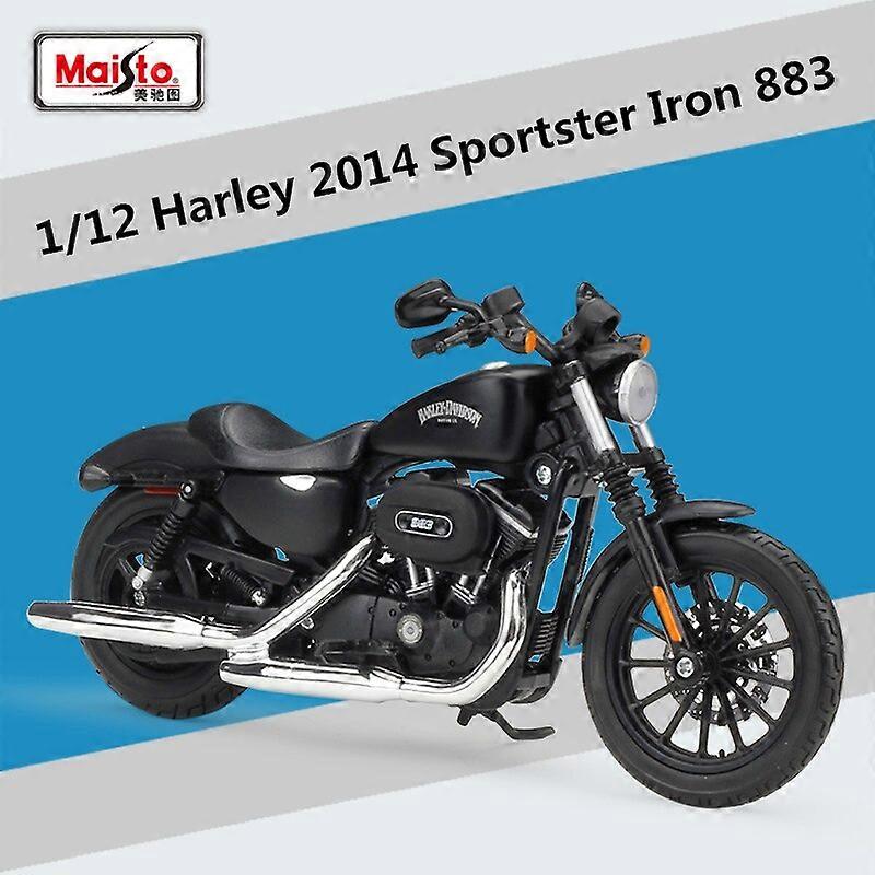 Maisto 1:12 Harley 2014 Sportster σιδήρου 883 μοντέλο μοτοσικλετών κραμάτων προσομοίωσης Diecast μέταλλο δρόμο μοτοσικλέτα μοντέλο παιδιά παιχνίδι δώρο μοτοσικλέτες