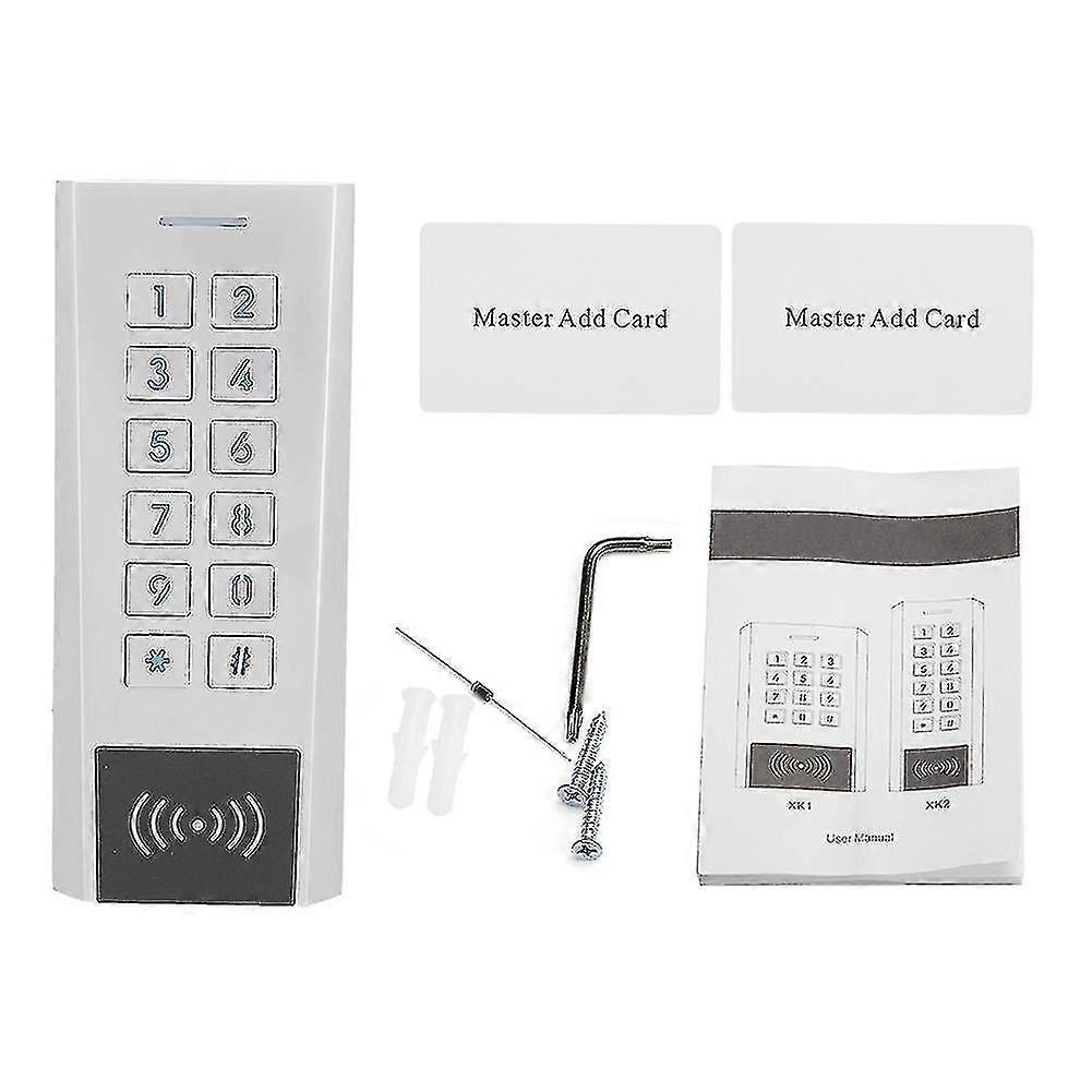 Outdoor access control metal ip66 waterproof bluetooth card password app unlock