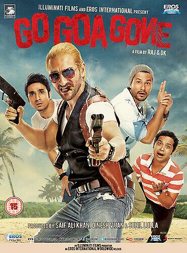 Go Goa Gone DVD (2014) Saif Ali Khan Nidimoru (DIR) cert 15 - Region 2