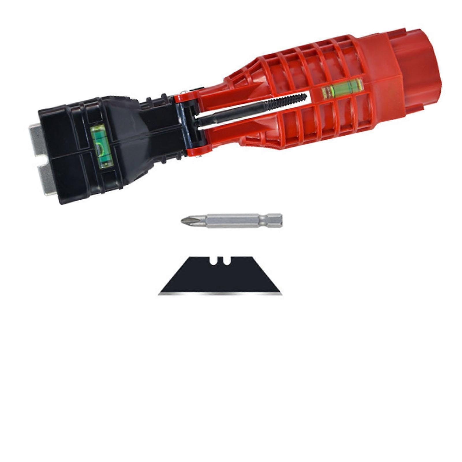 18 in 1 Sink Wrench Tool Multifunctional Aluminum Alloy Engineering Plastic Faucet Sink Installer Wrench 18 in 1