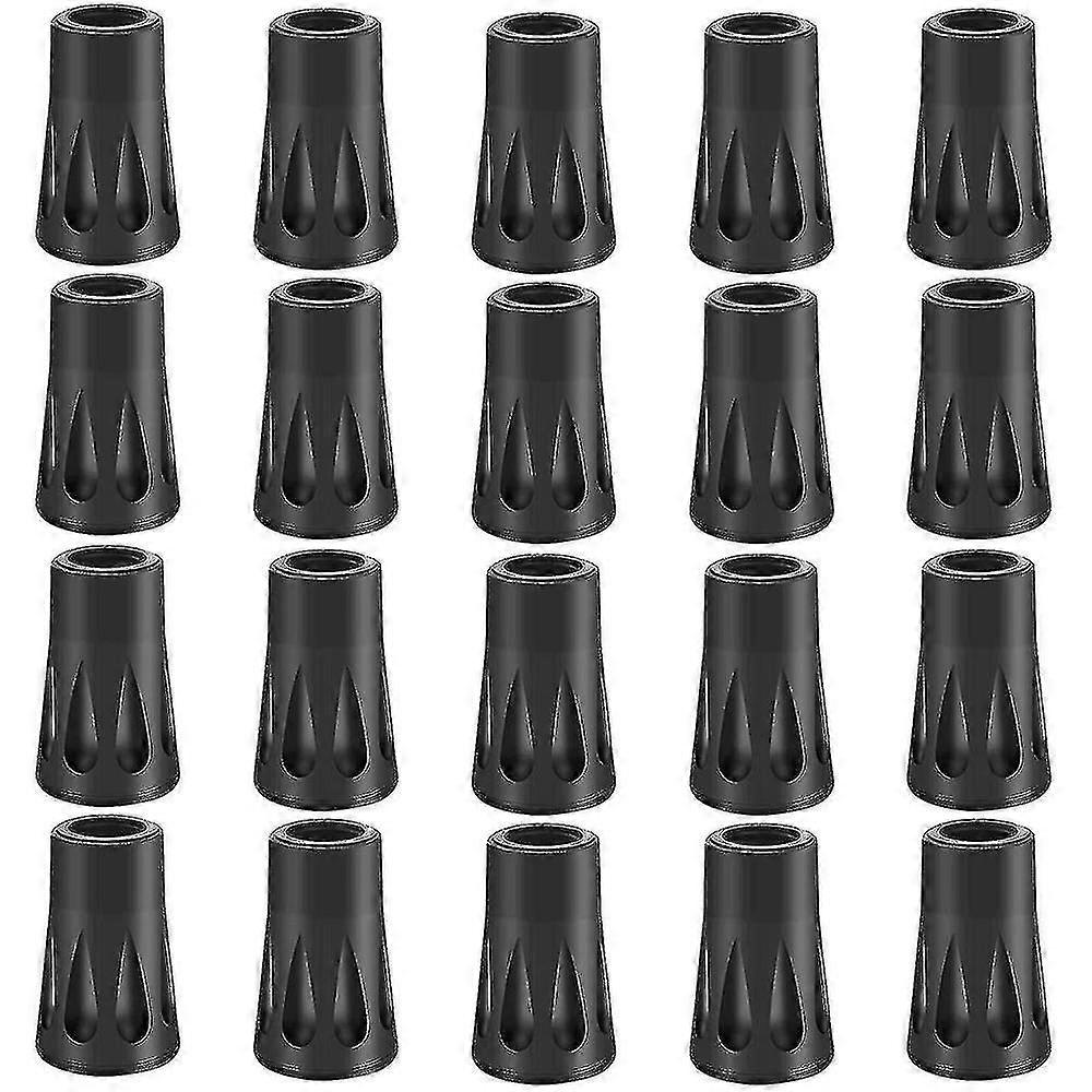 20 X Rubber Buffer Set Hiking Poles Rubber Buffer Nordic Walking Pads TXG