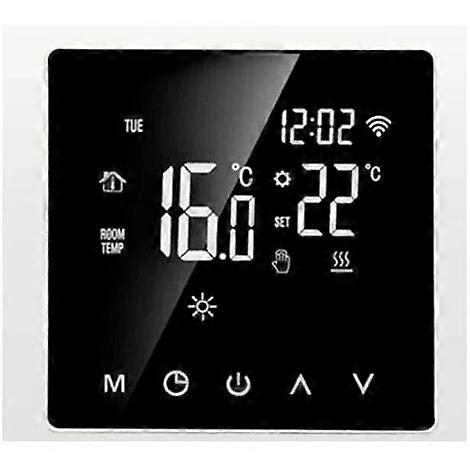 Thermostat - electric floor heating temperature control + wifi 16A
