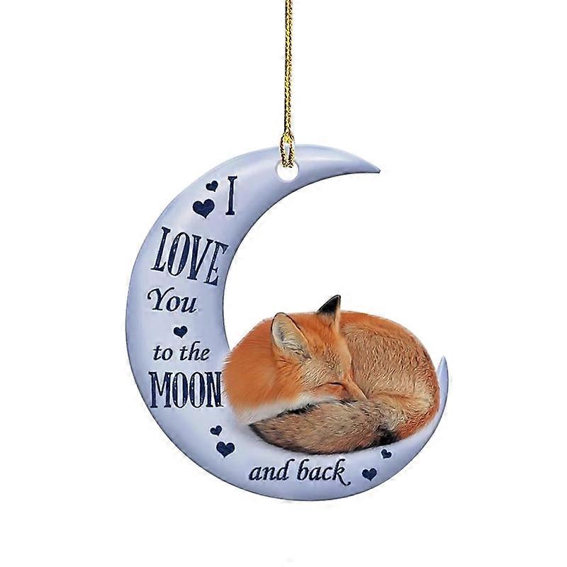 Cartoon Swing Car Home Garden Pet Animal Pendant Auto Rear View Mirror Ornaments JOHX