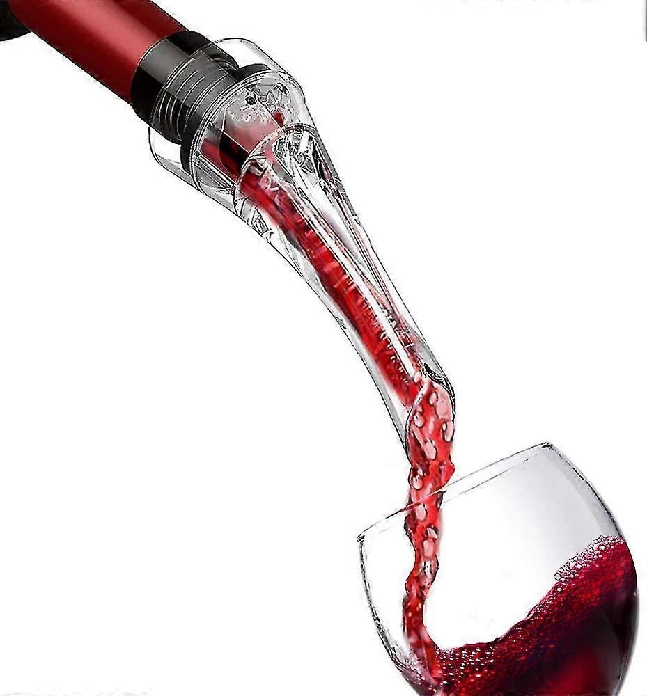 Wine Decanter Set, Quick Dispersing Red Wine Aerator With Stand