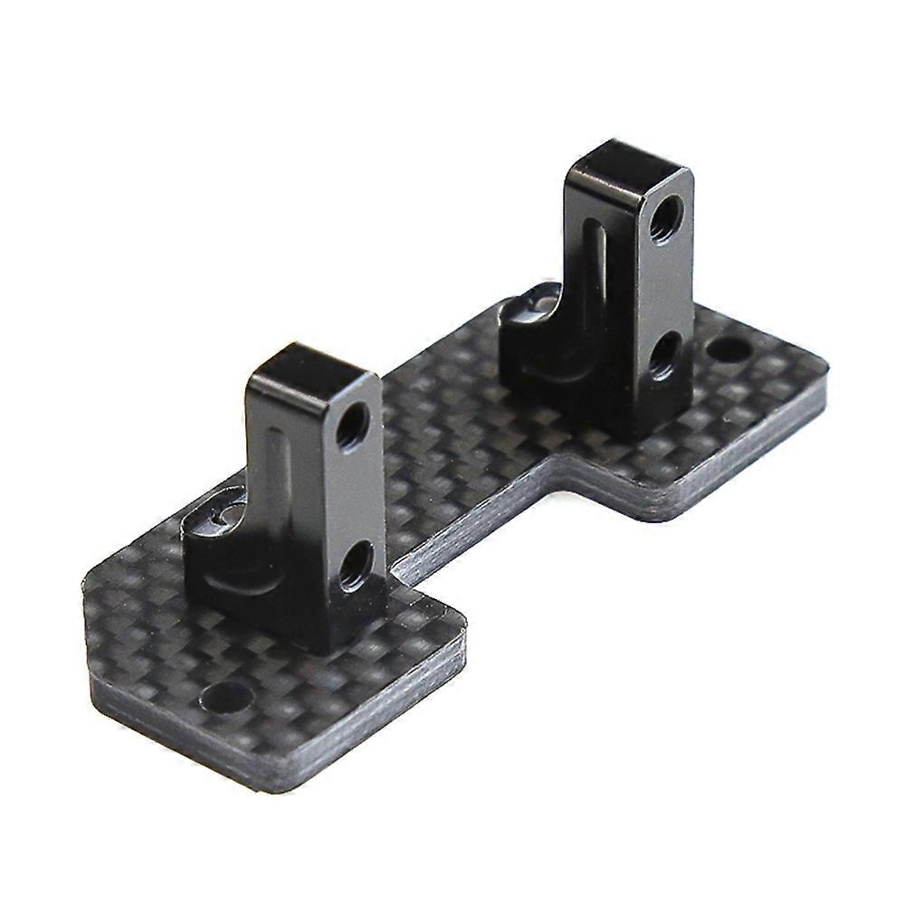Carbon Fiber Servo Mount Axle Up Servo Fixed Bracket for Axial SCX10 SCX10 II 90046 1/10 RC Crawler