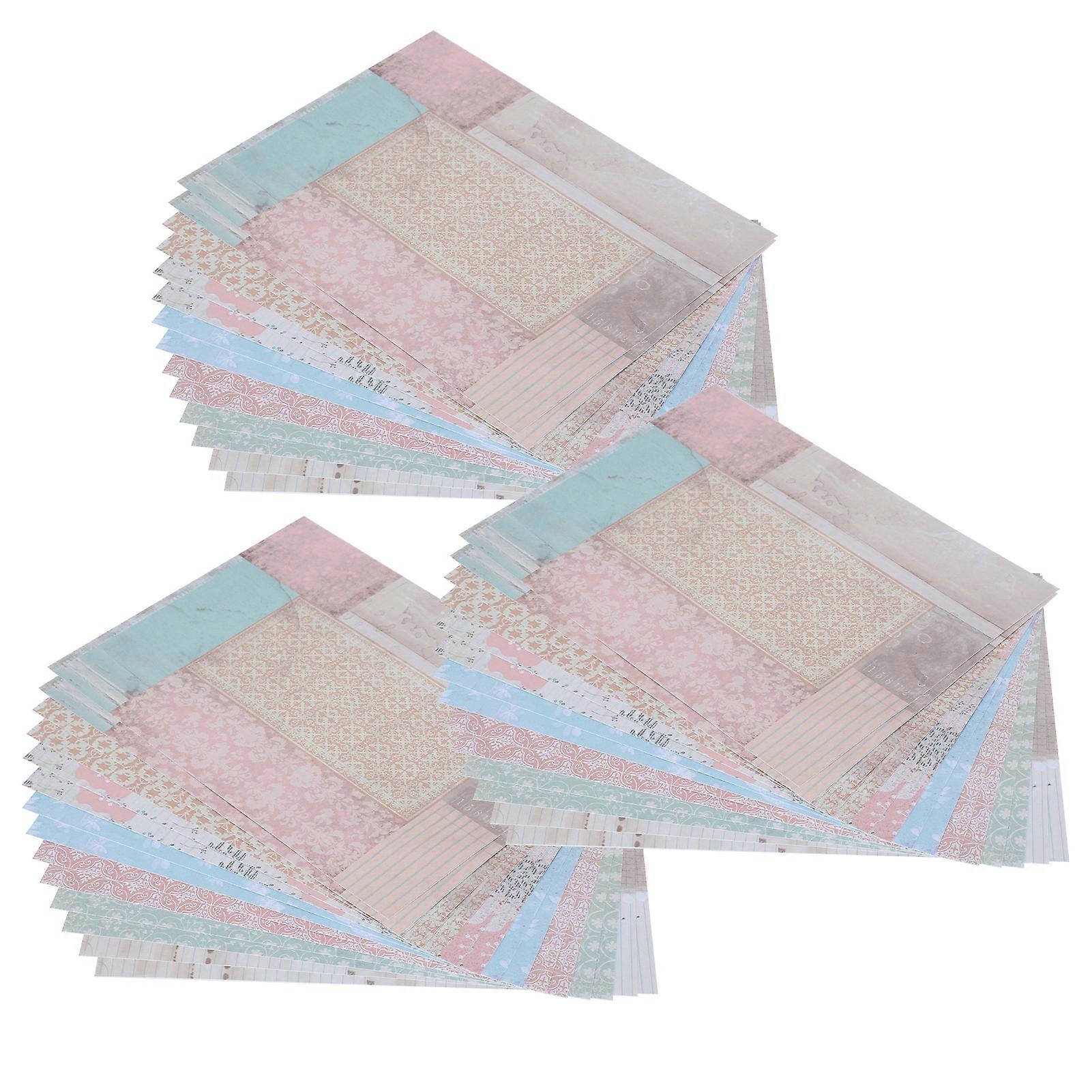 42Pcs DIY περιοδικό υπόβαθρο χαρτί πολυ πρότυπο φωτογραφικό άλμπουμ ρετρό διακοσμητικά εξαρτήματα