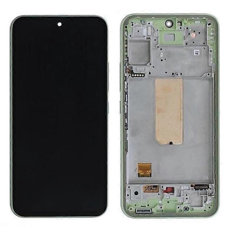 For Samsung Galaxy A54 5G A546 OEM Grade S AMOLED Screen and Digitizer Assembly + Frame Part (withou