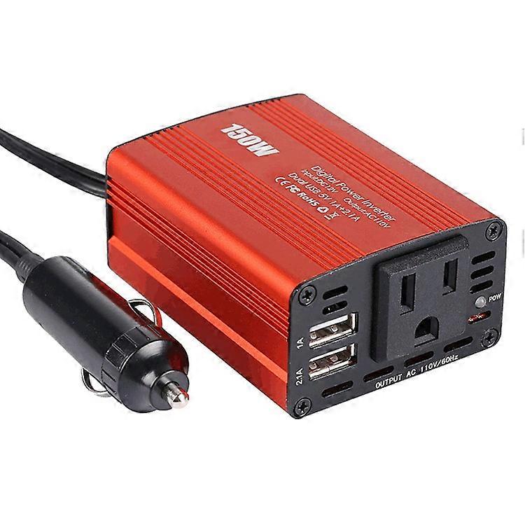150w Car Inverter 12v And Ac Converter Auto Charr Converter Adapter Modified Sine Wave Eu Us Jp Socket