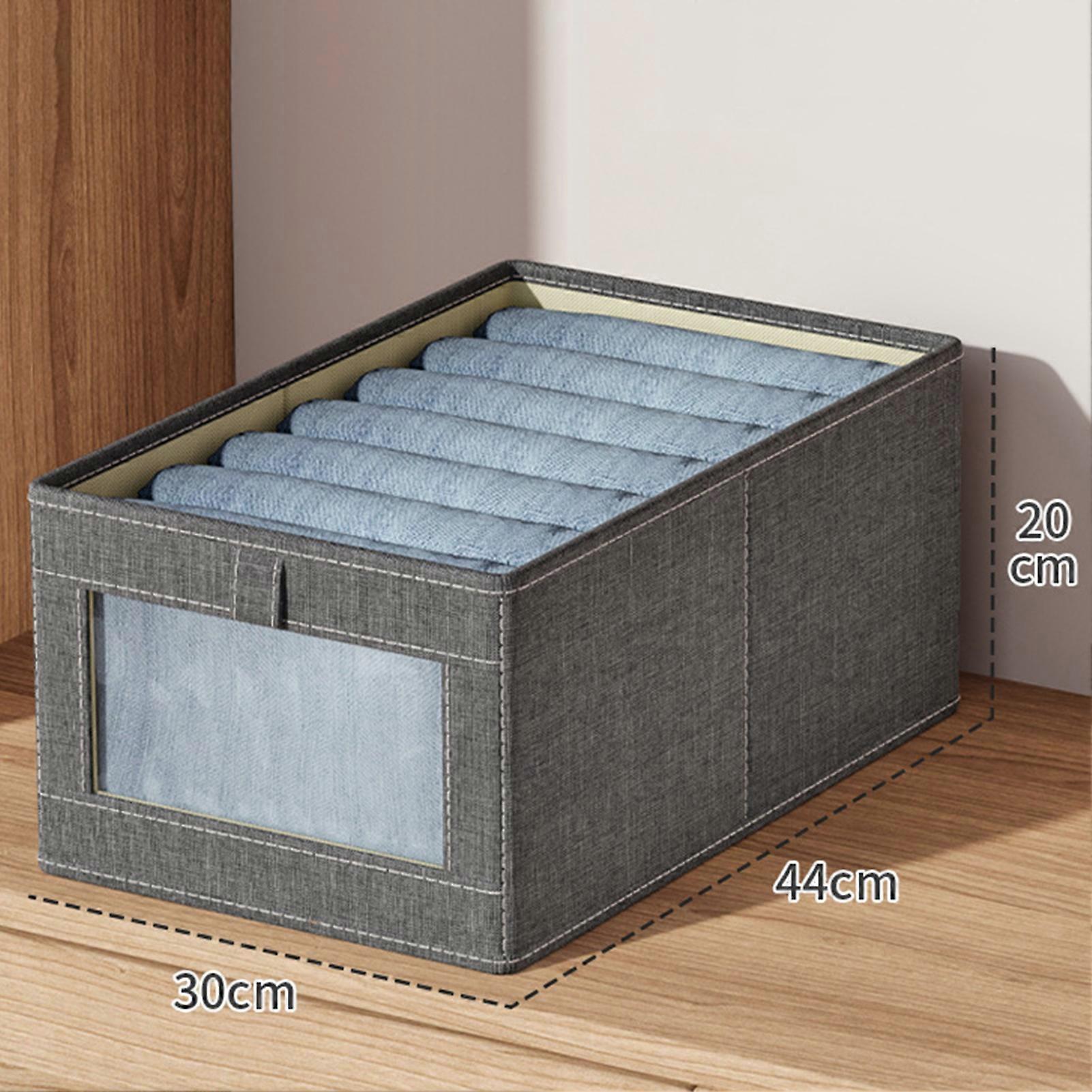 Garderobe Klær Arrangør Klær Container med håndtak for garderobe hylle under sengen