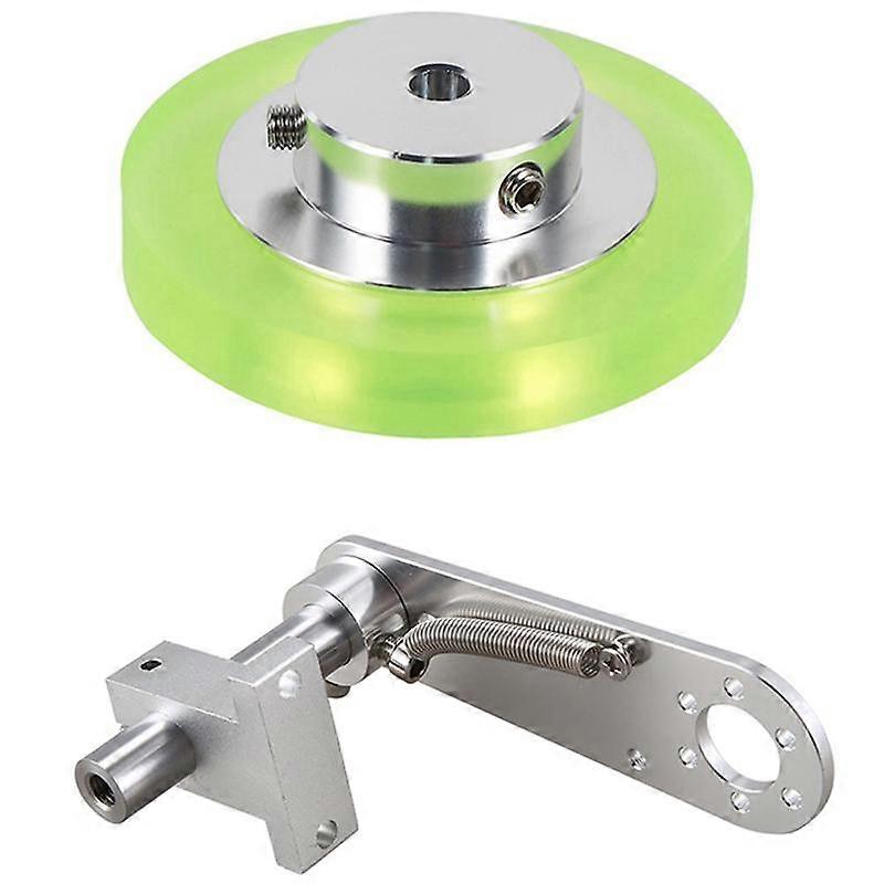 Ruota di misurazione dell'encoder industriale in poliuretano e alluminio da 200 mm con codifica in alluminio di tipo 20 mm