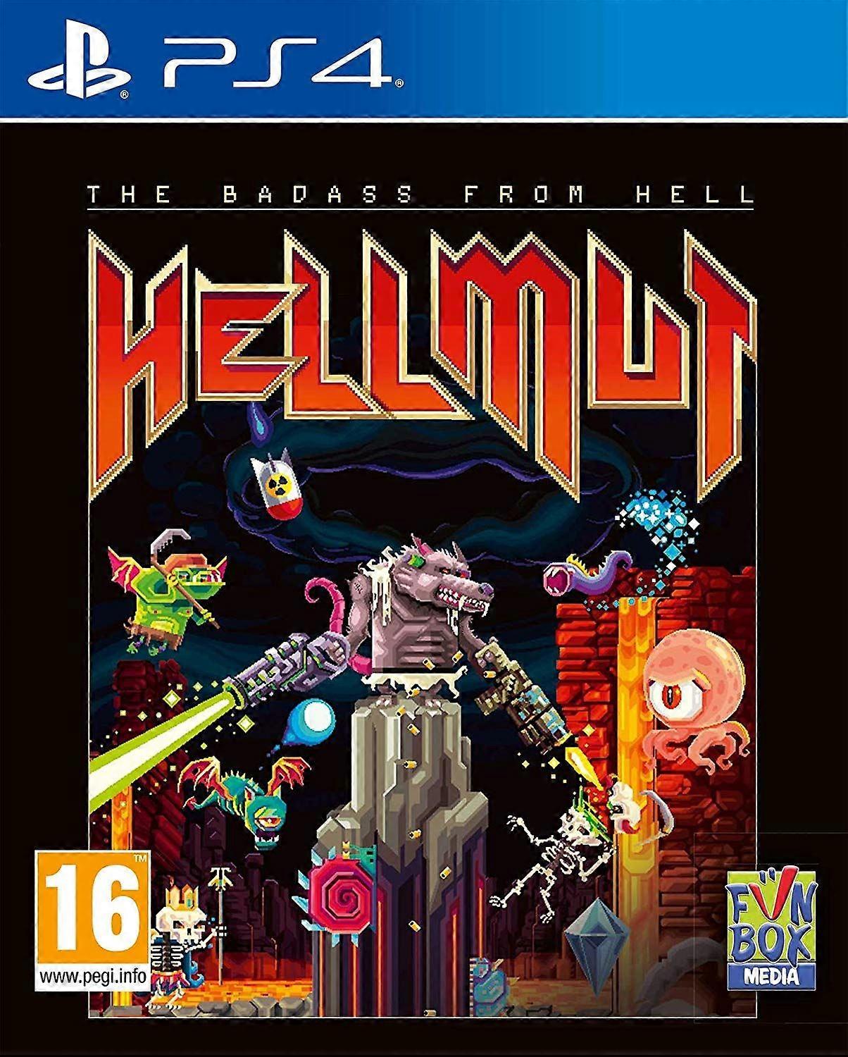 Jeu de Hellmut The Badass from Hell PS4