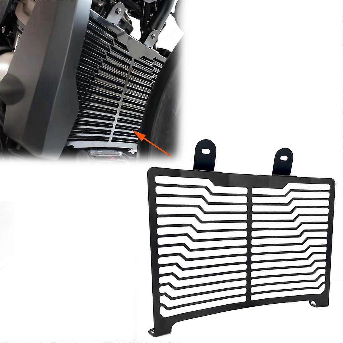 غطاء واقي واقي محرك الرادياتير الأسود لهارلي سبورتستر S 1250 RH1250S 2021 2022