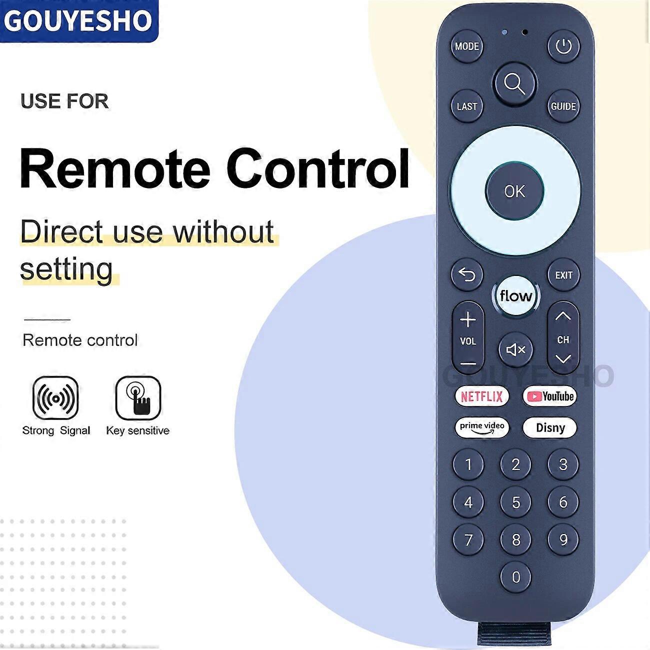 New Remote Control RC4573201/01 for Flow TV