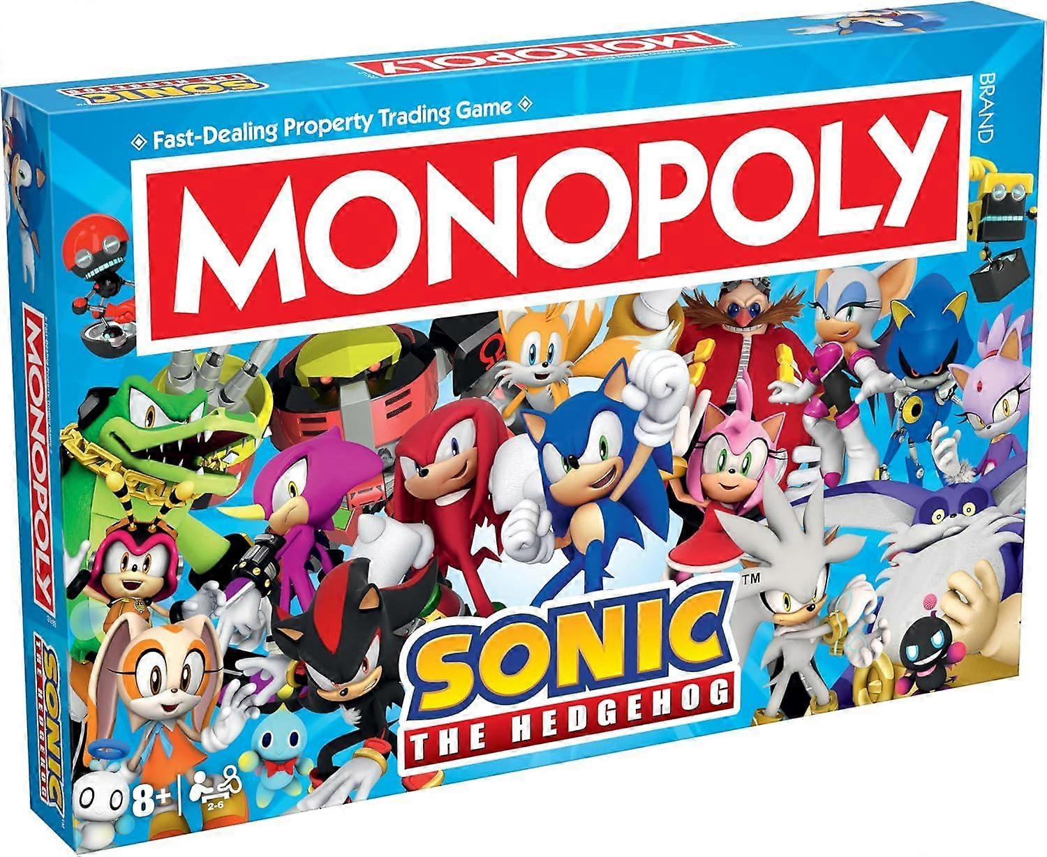 Monopoly Sonic Edition Board Game