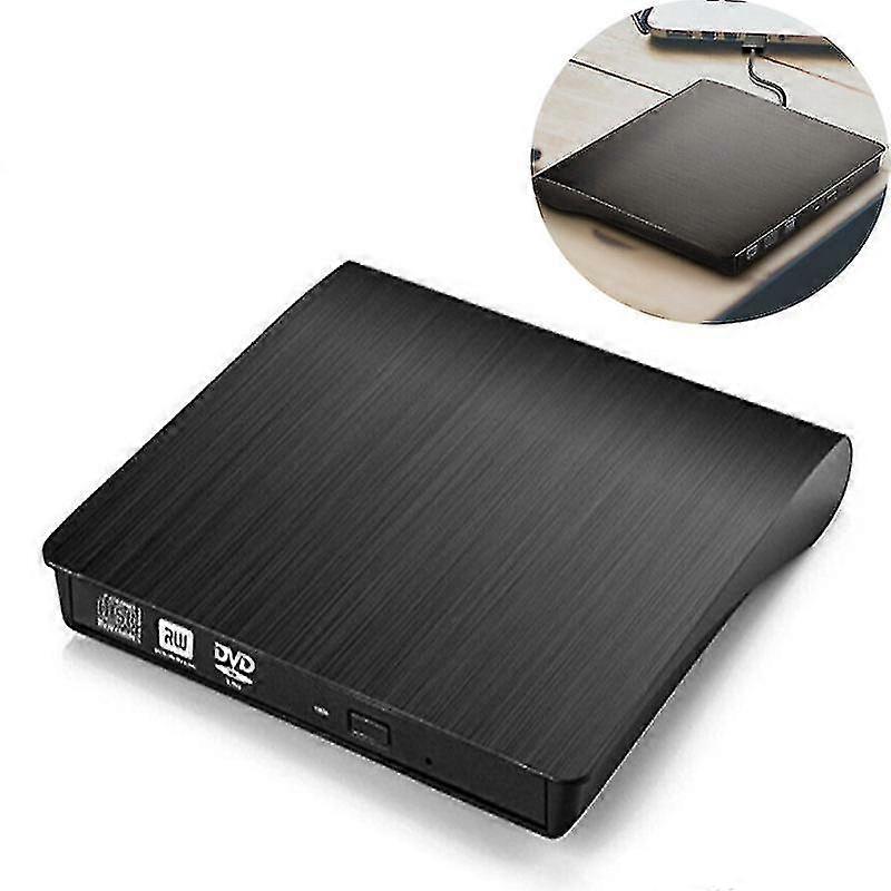 Pecosso External Cd / Dvd Drive Usb 3.0, Portable Slim Cd / Dvd-rw Burner