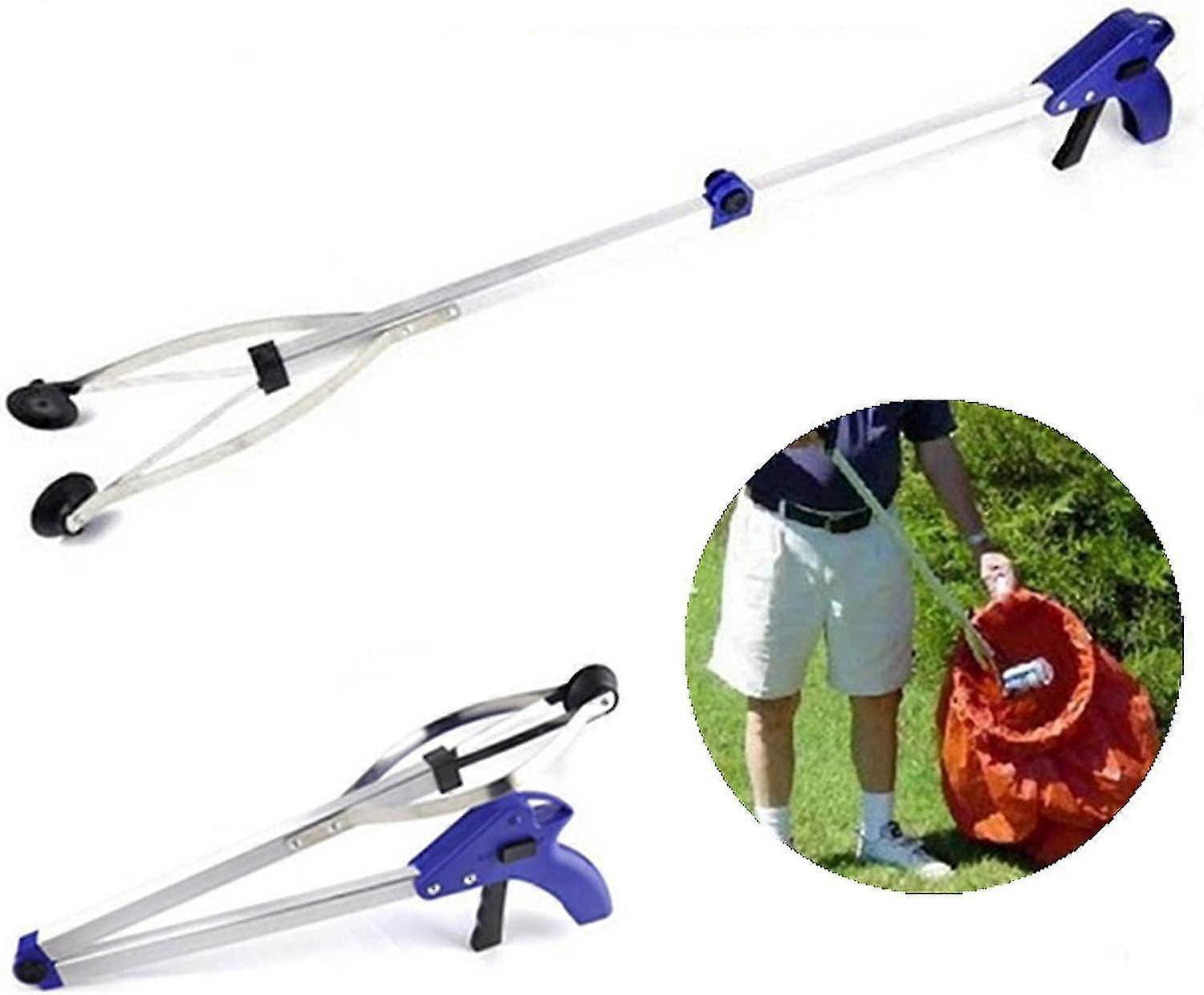 Reach Foldable Pickup Utility Long Arm Ball Picker Picker