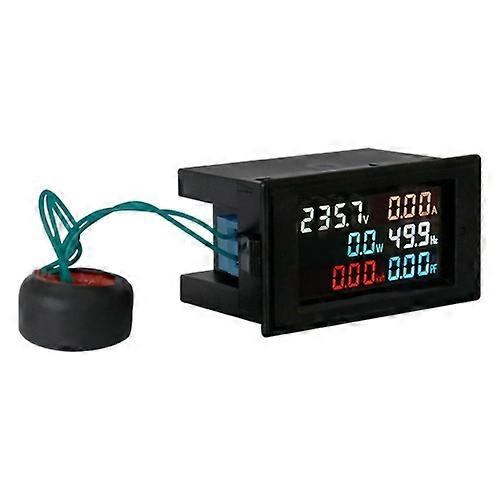 D69-2058 6 in 1 Multifunctional AC Voltage and Current Digital Display Instrument