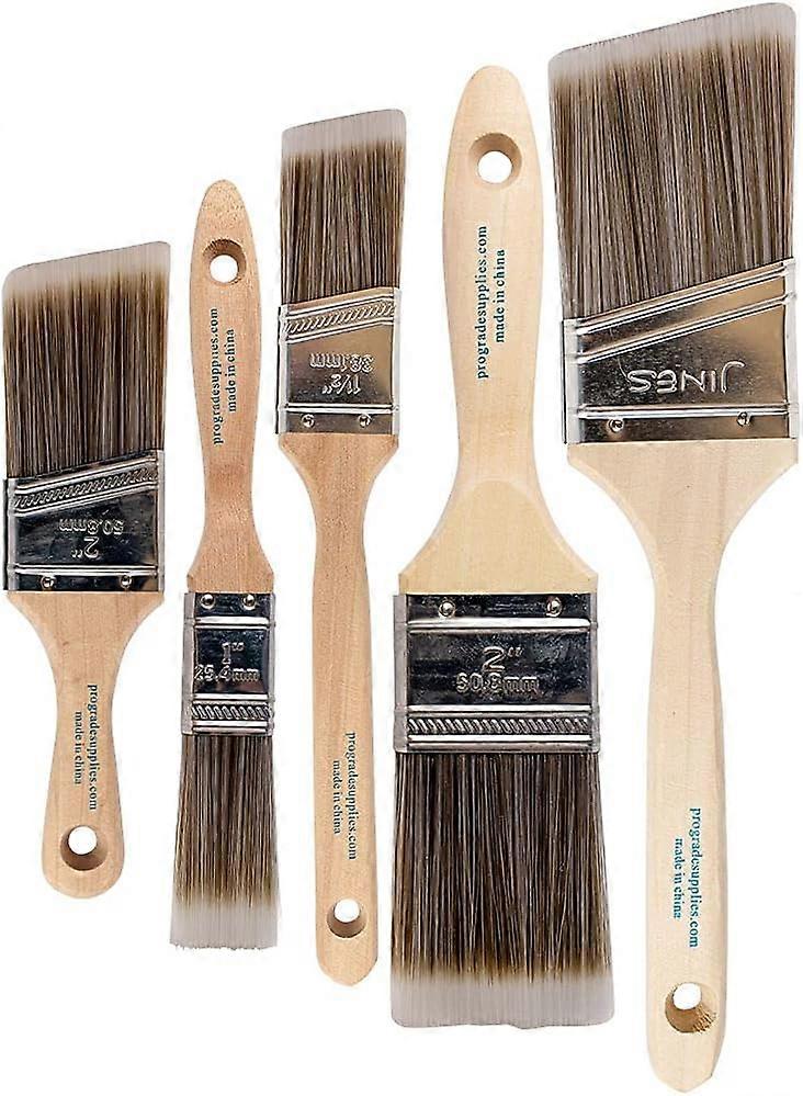 Paint Brushes - 5 Ea - Paint Brush Set
