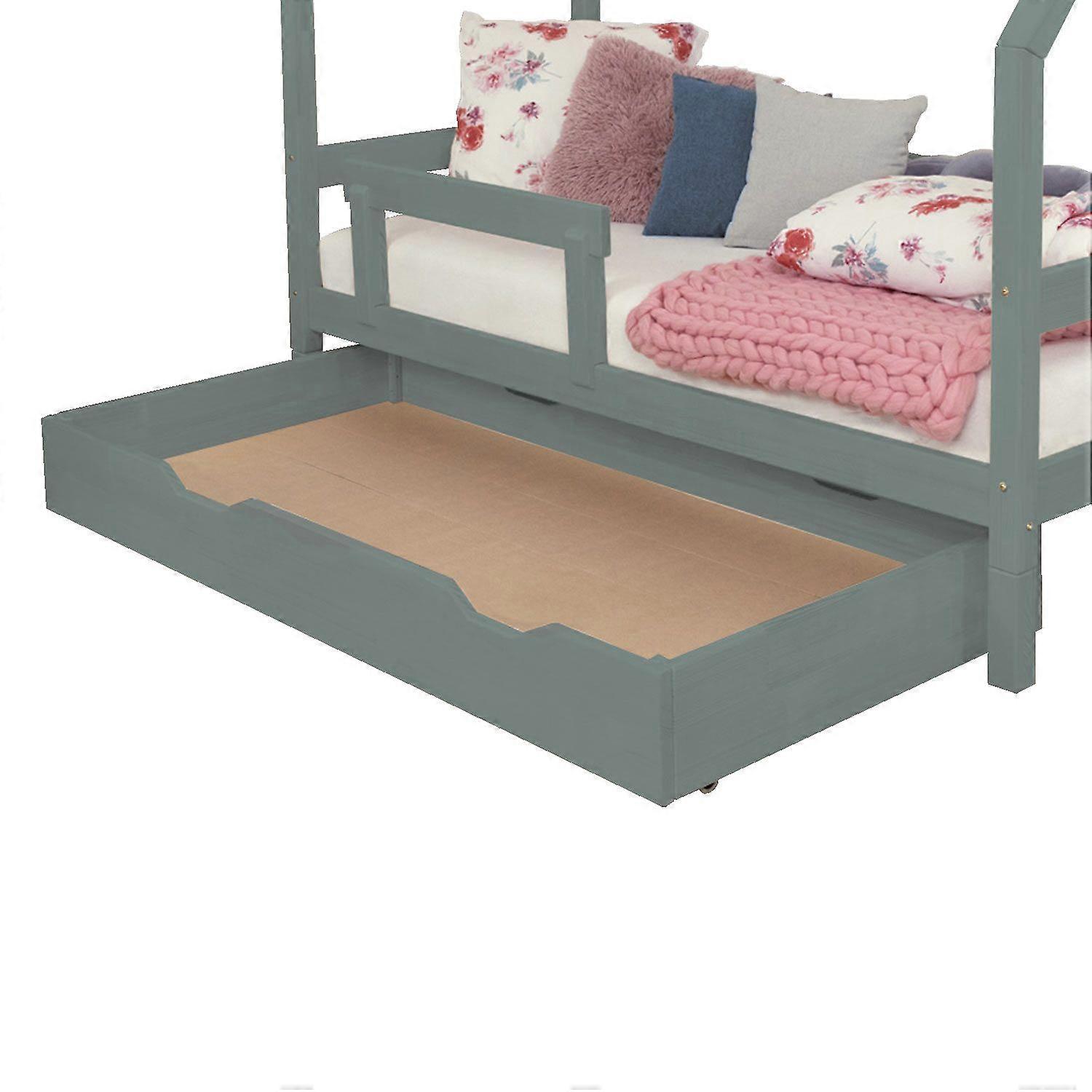 Bed drawer BUDDY 120 x 200 - sage green
