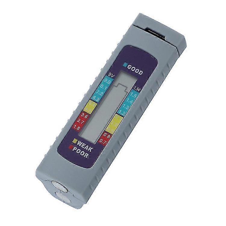 universal digital battery tester for aa/aaa/1.5v 9v lithium batteries