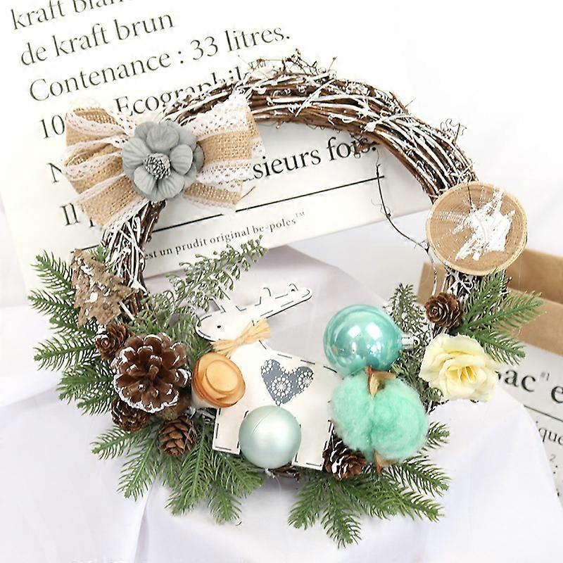 Christmas Artificial Door Garland Window Wall
