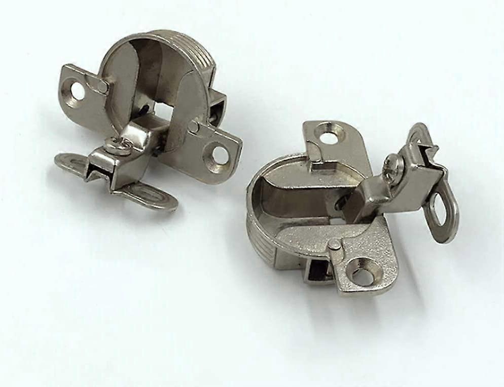 2 Pcs 97 Degree Page Turning axis Adjustable Concealed Hinge