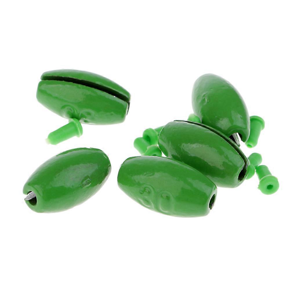 Finshing Sinker Quick Insert Lead Sinker Weight Fishing Accessory 30g  5Pcs
