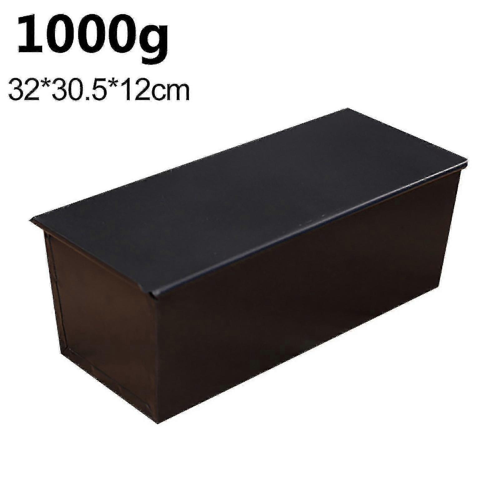 250/450/750/1000g Non-stick Toast Box Bread Loaf Pan Mold With Lid Baking Tool