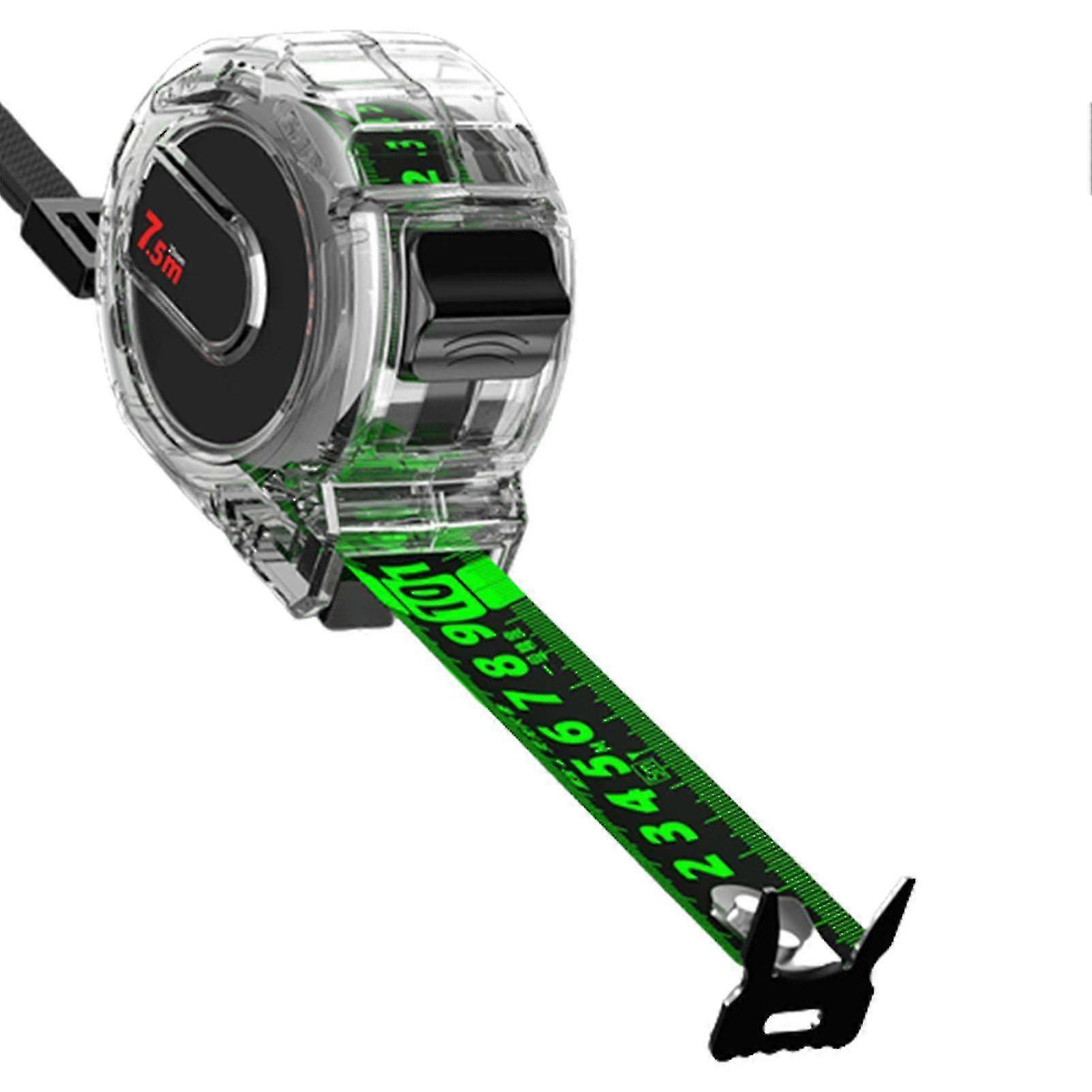 Clear Fluorescent Steel Tape Measure High-precision Telescopic Measuring Tape