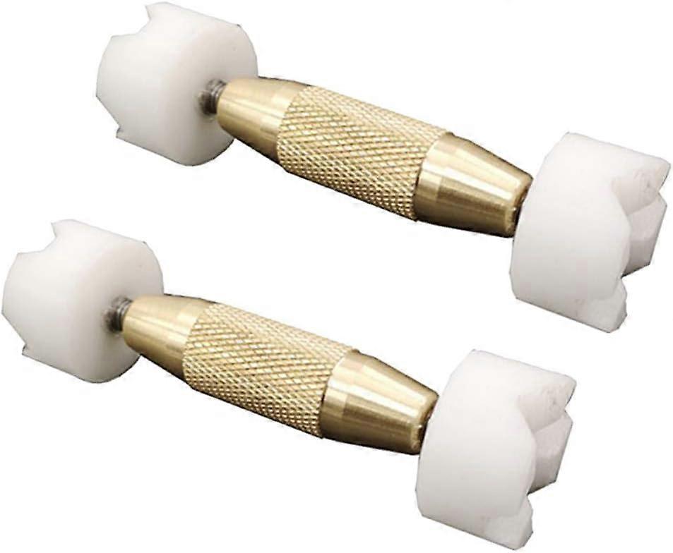 Gazechimp 2er-Pack Kupfer-Reparatur-Strebenwerkzeug für Akustikgitarren-Gitarrenbauer