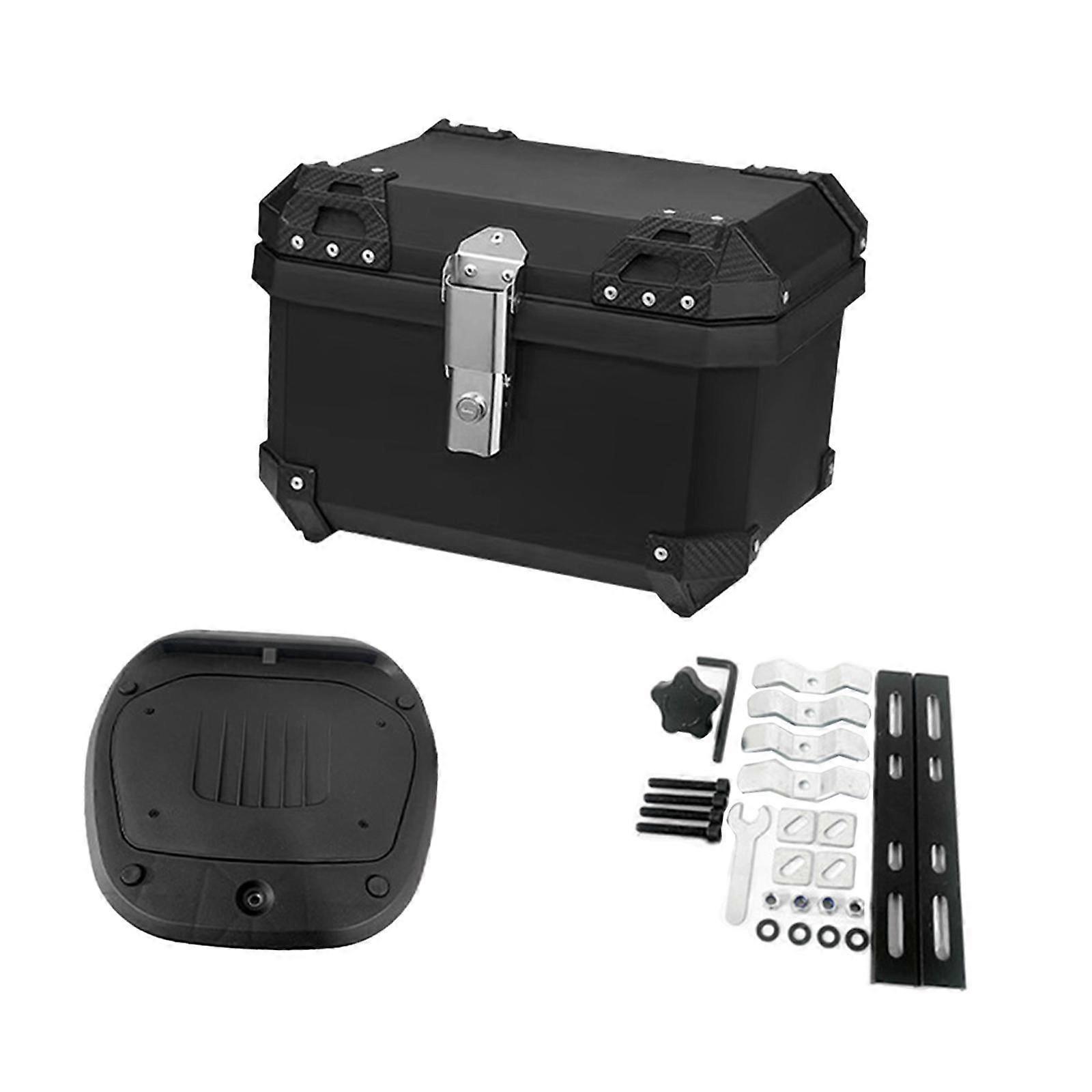 36 L Μοτοσικλέτα Top Case Μοτοσικλέτα πίσω Top Box για μοτοσικλετών σκούτερ κουτί και βάση