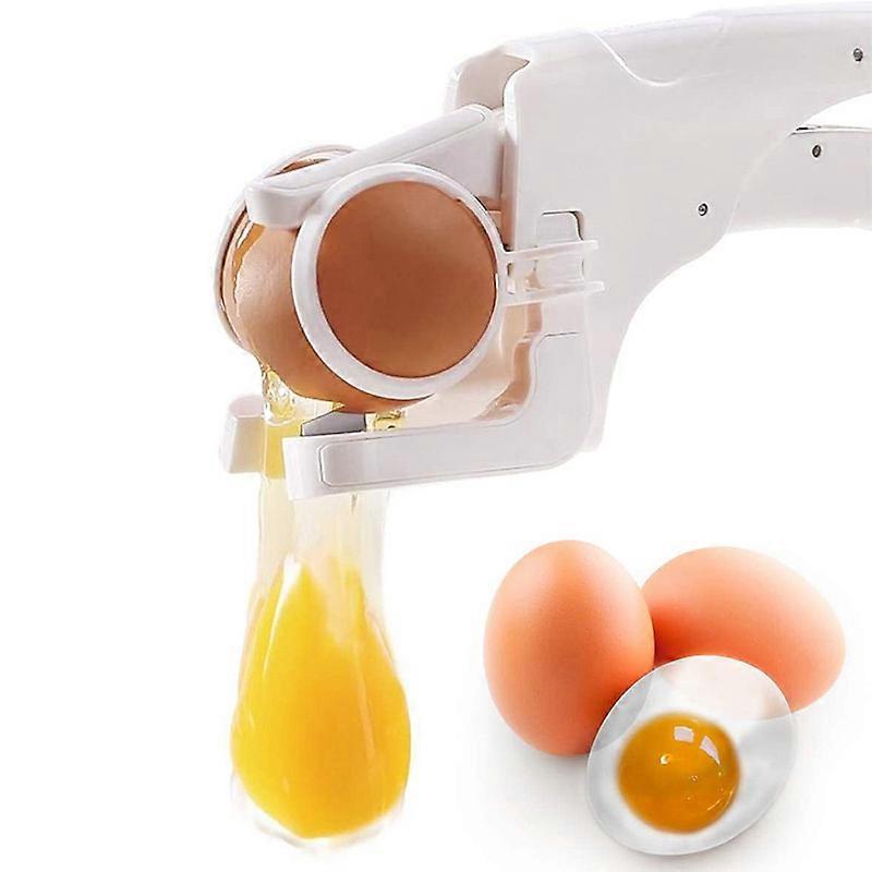 Eggs Splinterless Egg Cracker Kitchen Gift Gadget Egg Yolk White Protein Separator Kitchen Tool