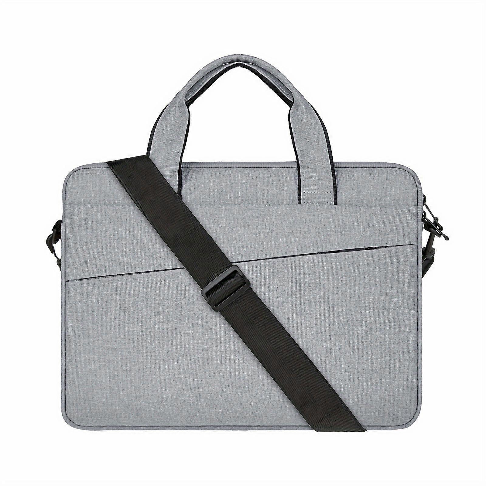 11-16 Inch Laptop Carrying Case Briefcase Handbag Messenger Bag With Shoulder Strap & Handle & Pockets Compatible With 11, 13, 14, 15, 16