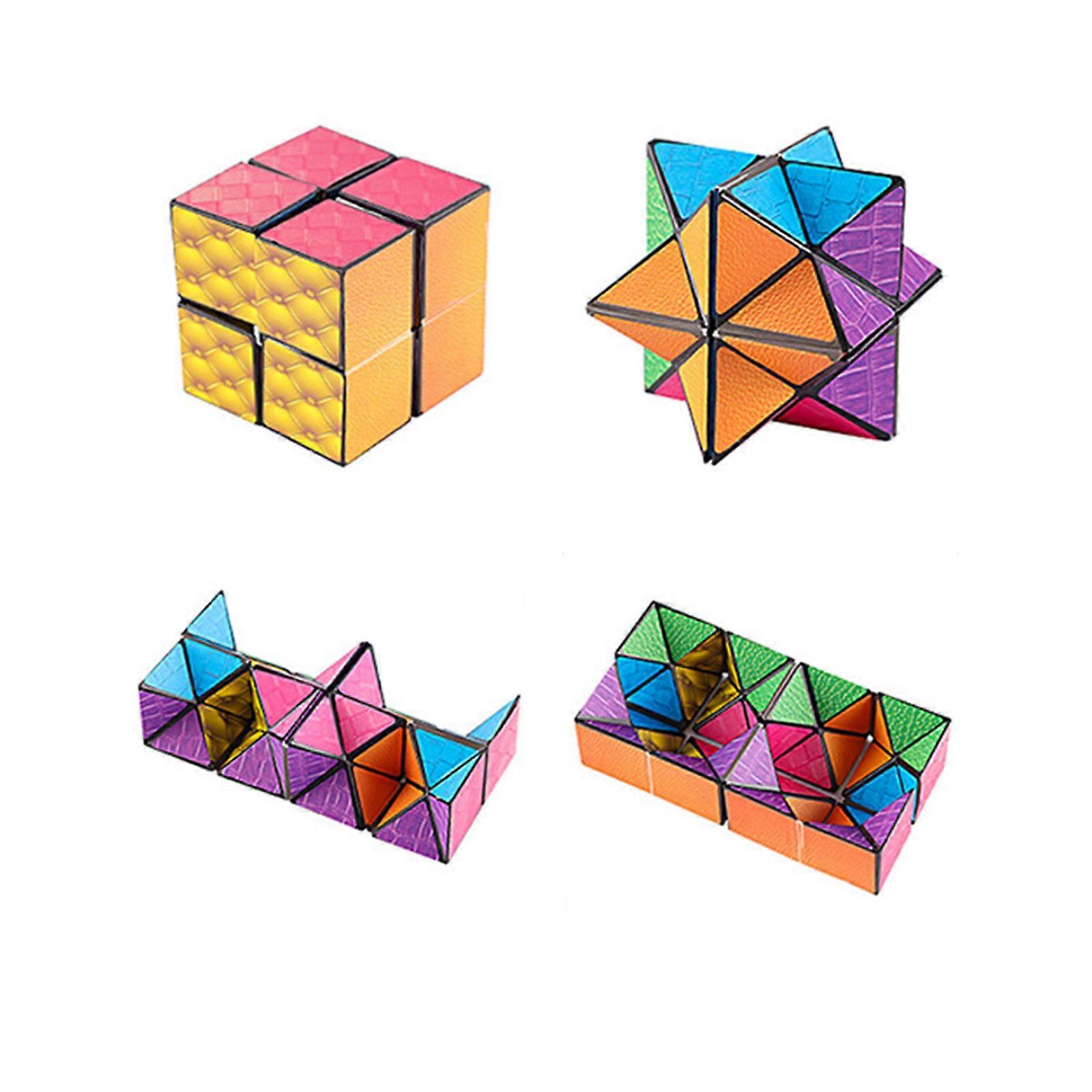 Infinity Flip Magic Cube Children Decompression Toy Puzzle Relieve Stress Tool,100% New