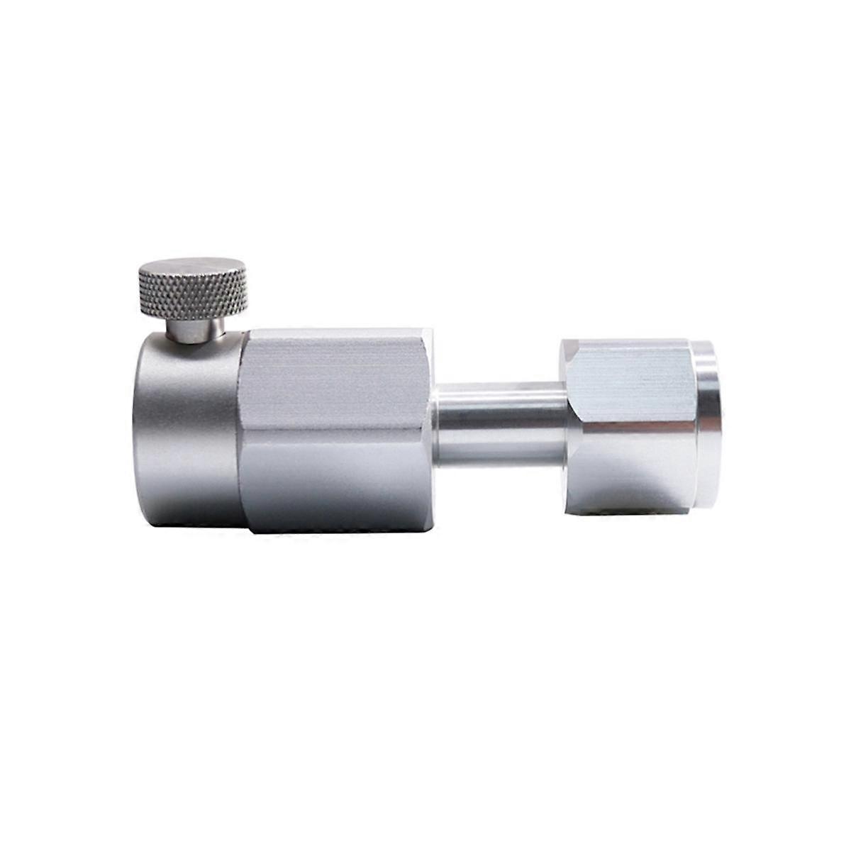 CO2 Refill Gas Adapter , W21.8 CO2 Tank to Quick Connect Canister Adapter for DUO/ART/TERRA/ Maker Machine