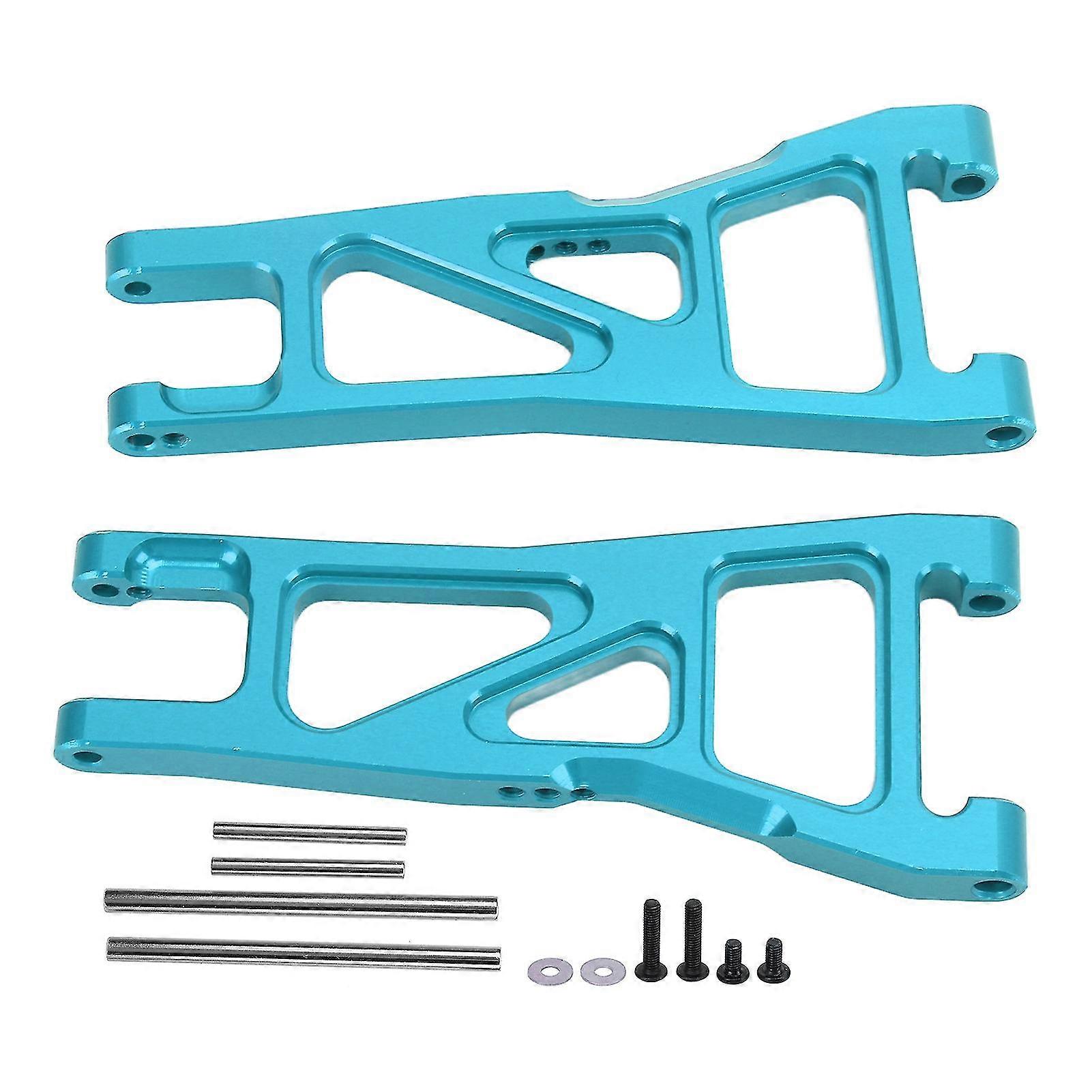 Blau 2Pcs RC Vorne Untere Querlenker Kit für 110 Fernbedienung Auto