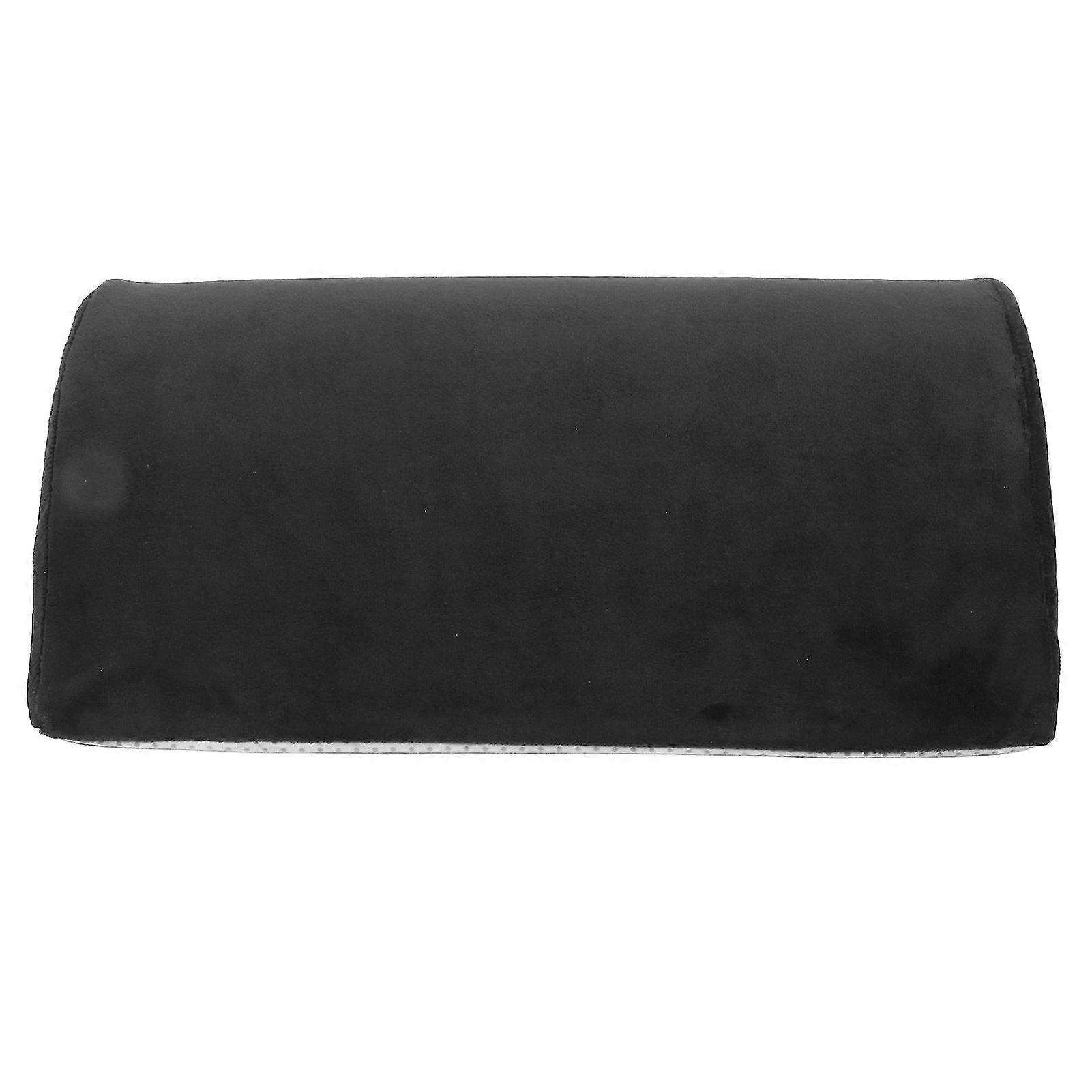 Ergonomically Designed Lumbar Support Half Moon Pillow - Removable Washable - Head Neck Back Legs