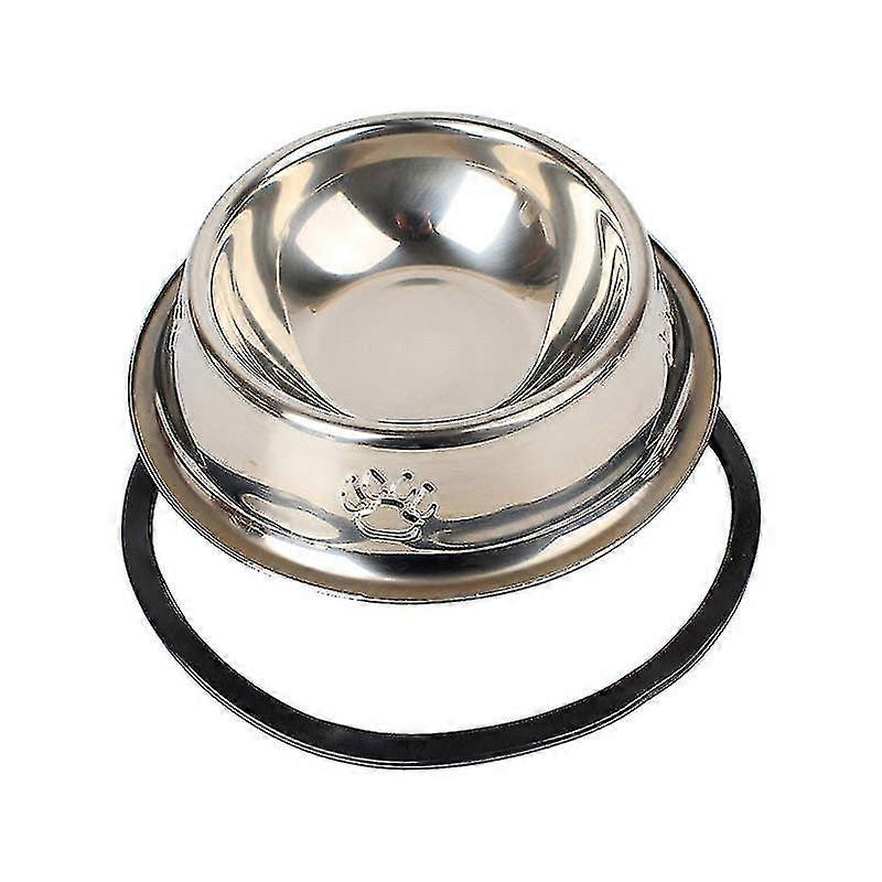 15 سم قطر الفولاذ المقاوم للصدأ وعاء ماء طعام-