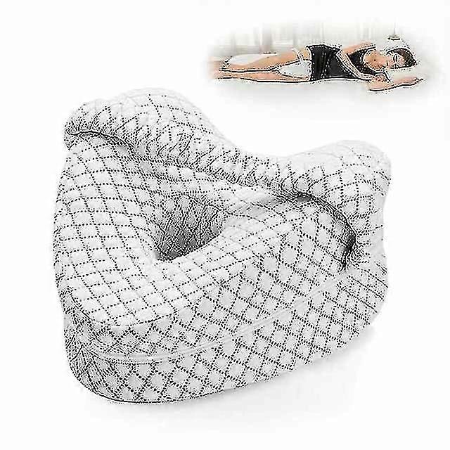 Cuscino ortopedico a forma di cuore per dormire, per gambe, cuscino a cuneo con supporto per ginocchia, cuscinetti per sciatica, cuscino per il cor...