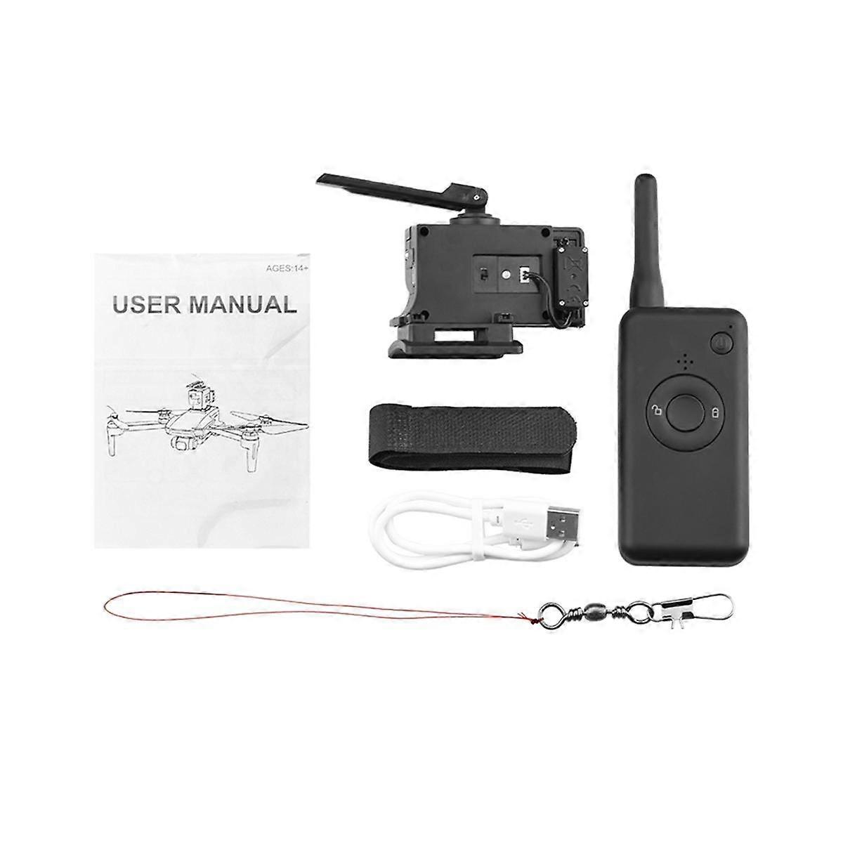Drone Thrower Airdrop Air Drop System for 2/Pro/Air 2/Air/ X8SE Wedding Ring Fishing Bait Life Resc